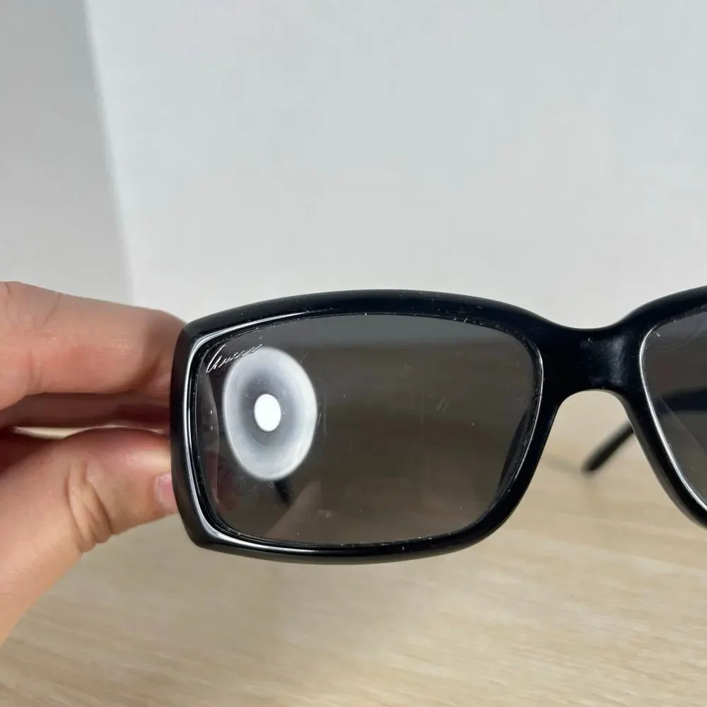 Gucci GG3590/S 807WJ Sunglasses Black FRAMES ONLY 57-15-125 Italy